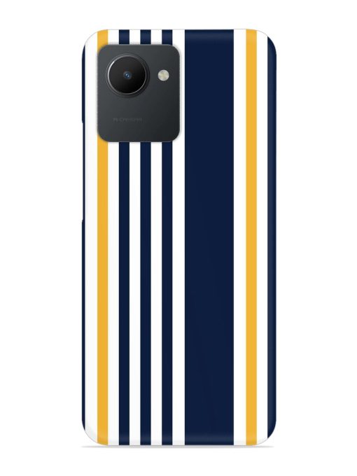 Seamless Stripe Pattern Snap Case for Realme C30