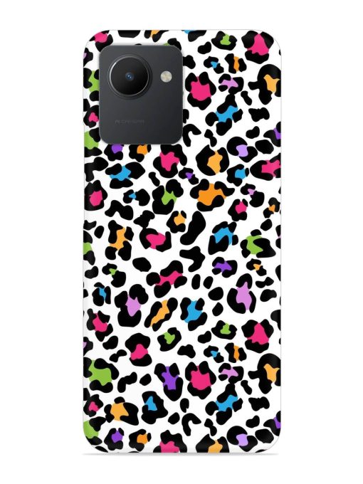 Seamless Leopard Pattern Snap Case for Realme C30