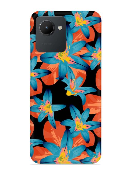 Philippine Flowers Seamless Snap Case for Realme C30