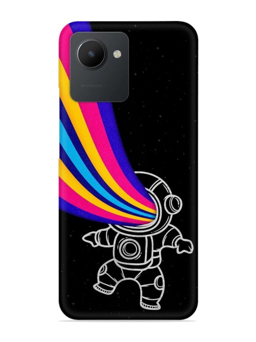 Astronaut Snap Case for Realme C30 Zapvi