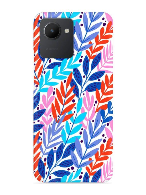 Bright Floral Tropical Snap Case for Realme C30