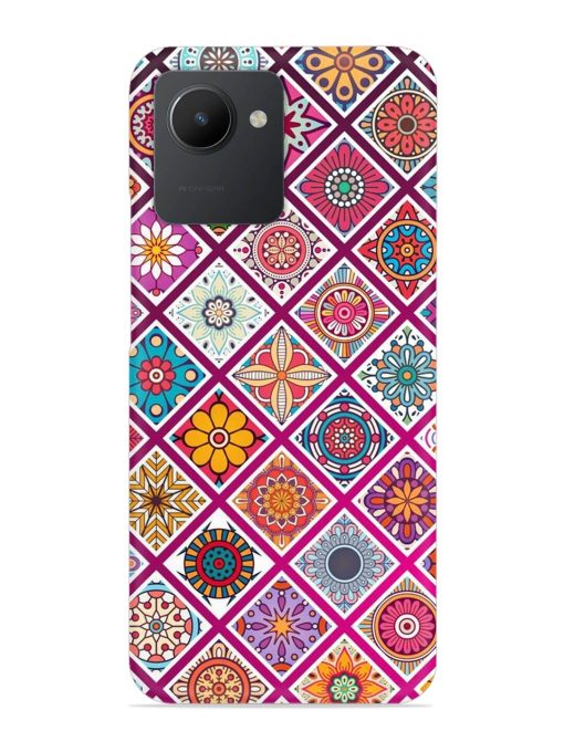 Seamless Tile Pattern Snap Case for Realme C30