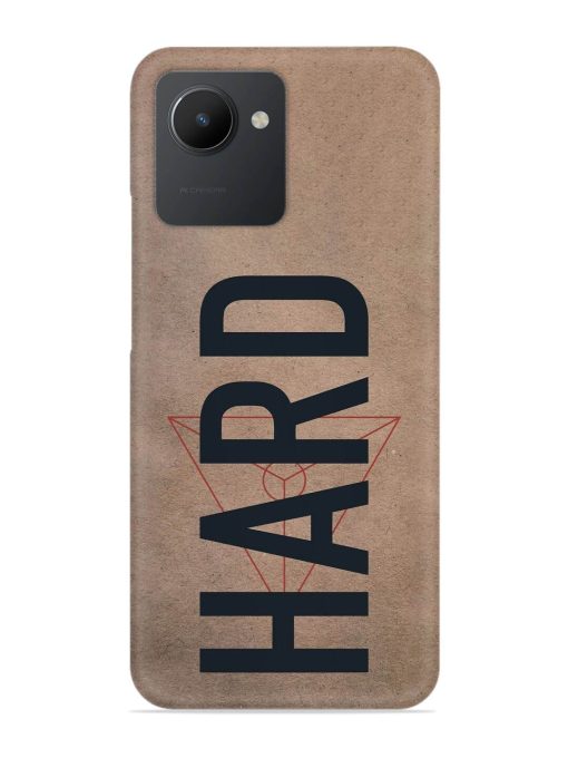 Hard Typo Snap Case for Realme C30