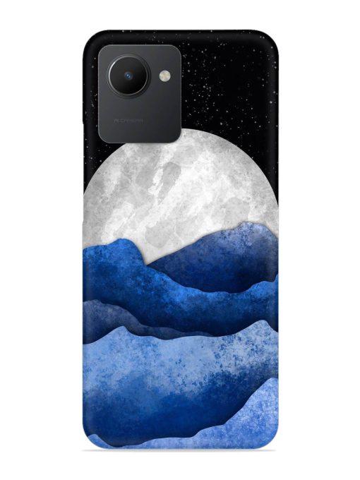 Full Moon Mountain Vector Snap Case for Realme C30