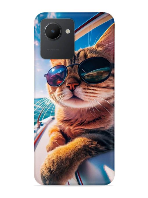 Cat In Style Snap Case for Realme C30