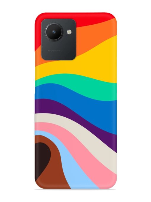 Minimal Pride Art Snap Case for Realme C30