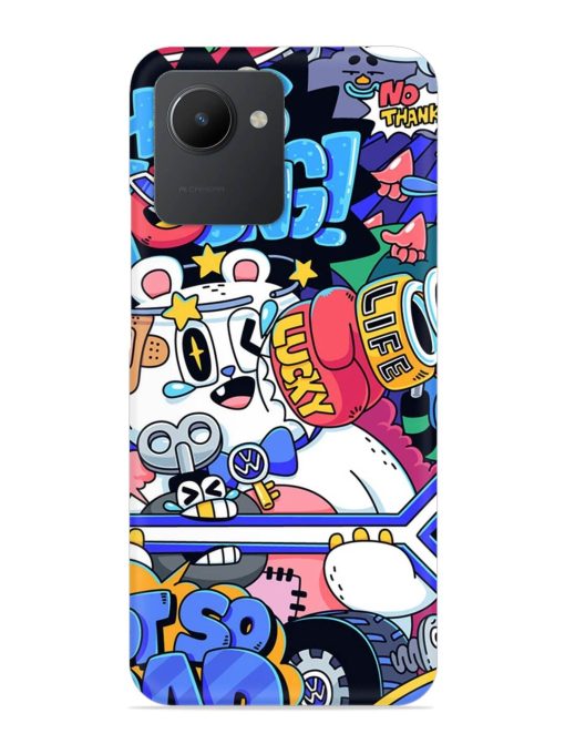 Universal Doodle Snap Case for Realme C30