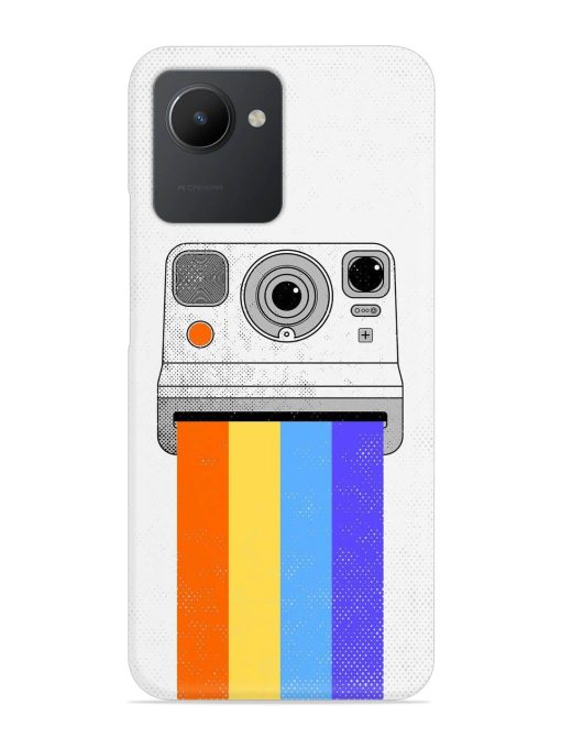 Retro Camera Art Snap Case for Realme C30