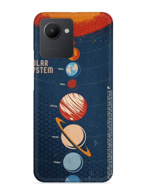 Solar System Vector Snap Case for Realme C30