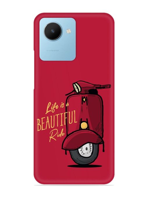 Life Is Beautiful Rides Snap Case for Realme C30S Zapvi