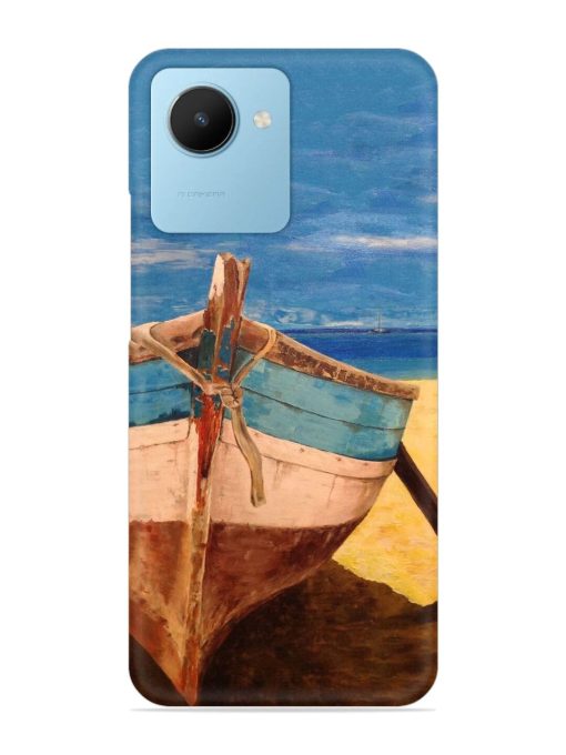 Canvas Painting Snap Case for Realme C30S