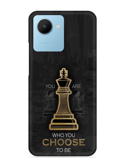 You Are Who Choose To Be Snap Case for Realme C30S Zapvi