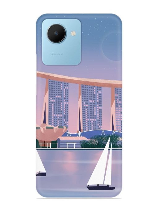 Singapore Scenery Architecture Snap Case for Realme C30S Zapvi