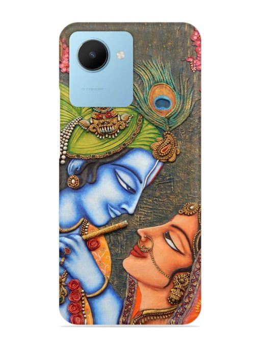 Lord Radha Krishna Flute Art Snap Case for Realme C30S