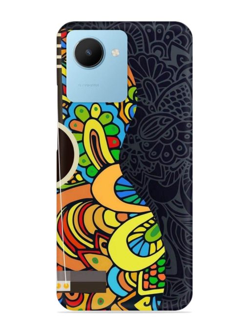 Guitar Vector Art Snap Case for Realme C30S