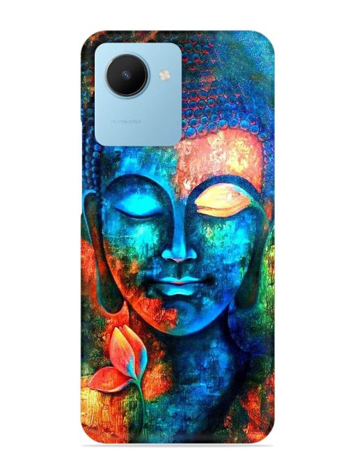 Buddha Painting Snap Case for Realme C30S