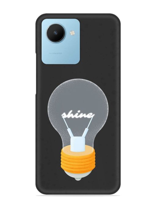 Bulb Background Snap Case for Realme C30S