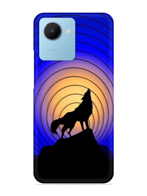 Fox Roaring Design Snap Case for Realme C30S