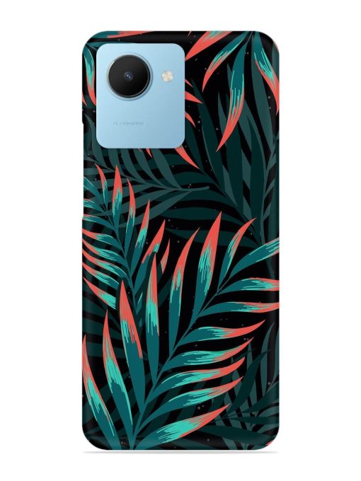 Green Leaf Art Snap Case for Realme C30S