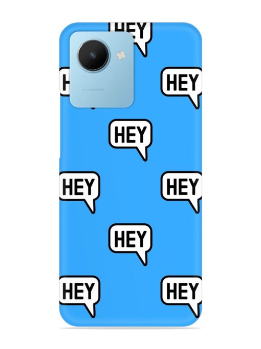 Hey Text Message Snap Case for Realme C30S