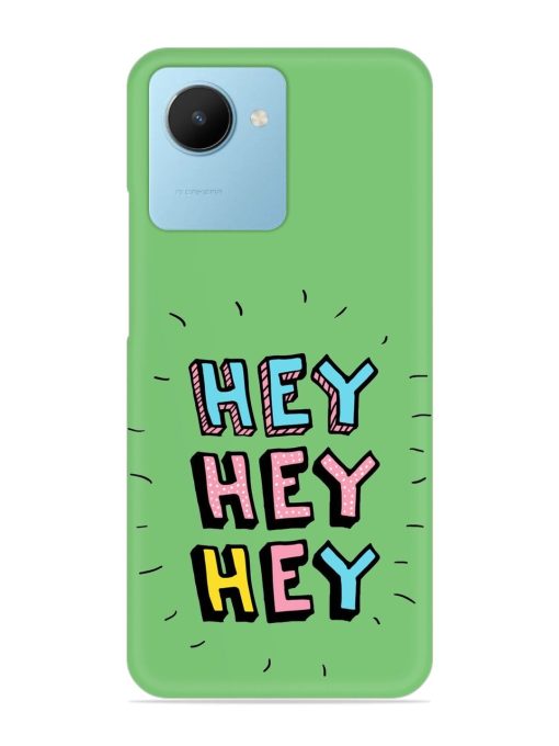 Hey Vector Cartoon Snap Case for Realme C30S