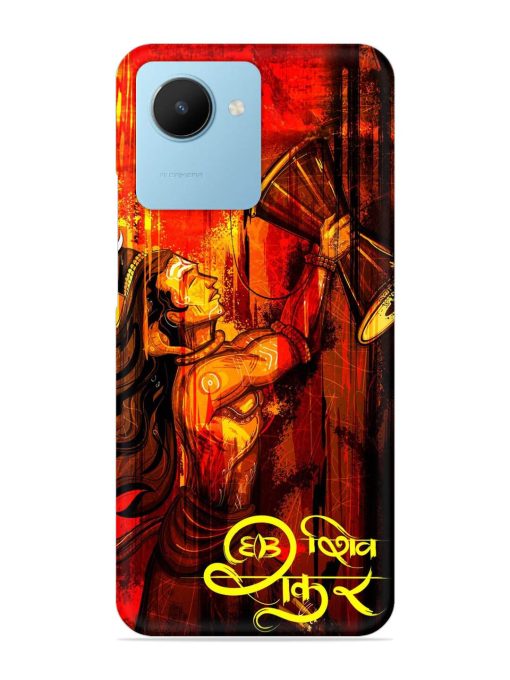 Illustration Lord Shiva Snap Case for Realme C30S