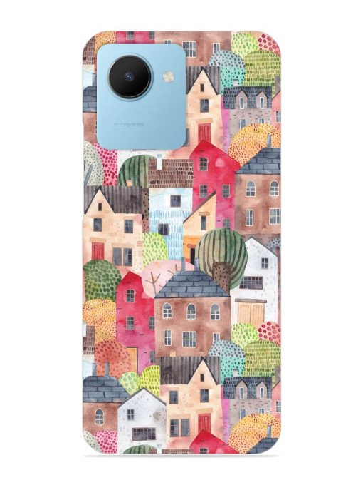 Abstract Seamless Pattern Snap Case for Realme C30S Zapvi