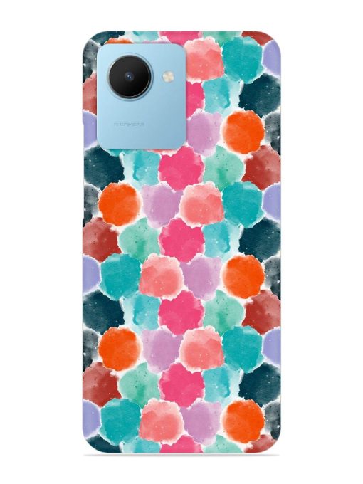 Colorful Seamless Pattern Snap Case for Realme C30S