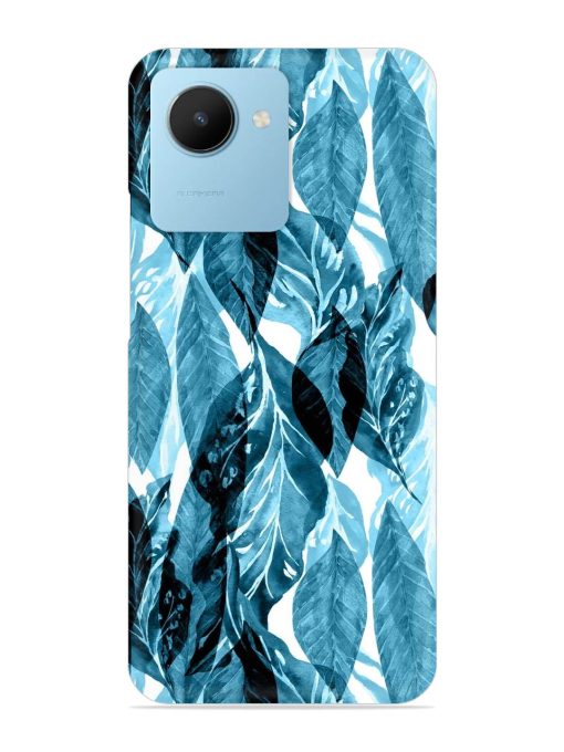 Leaves Pattern Jungle Snap Case for Realme C30S