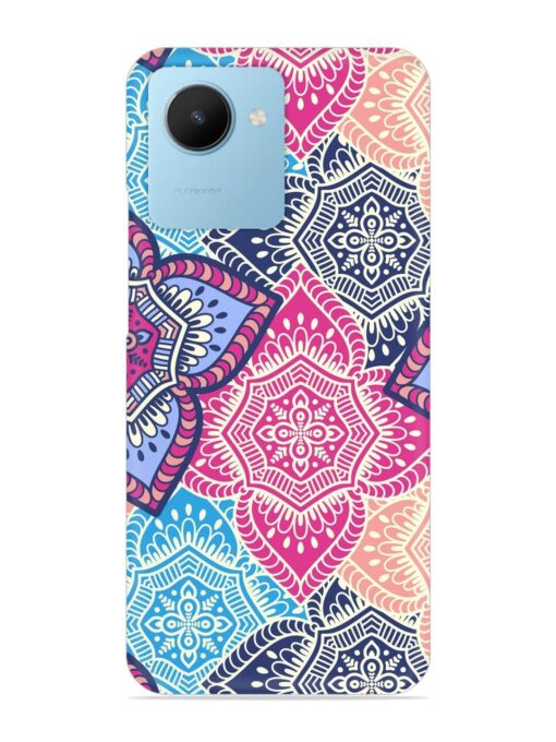 Ethnic Floral Seamless Snap Case for Realme C30S