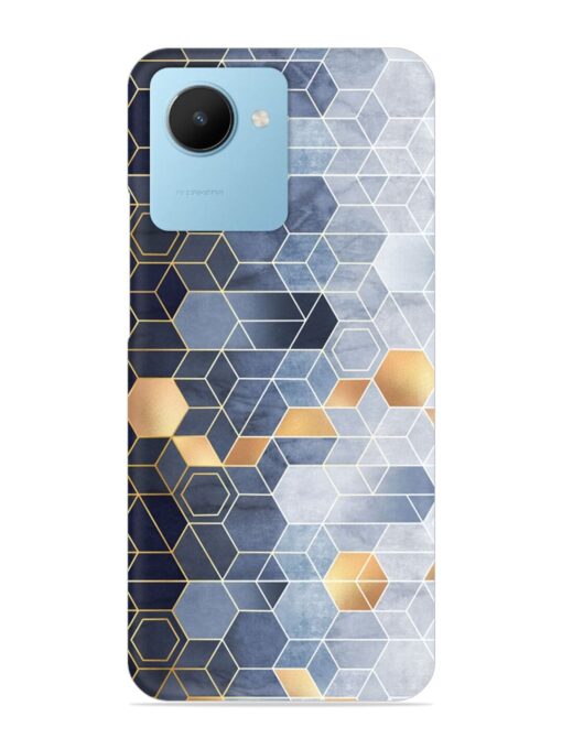 Geometric Abstraction Hexagons Snap Case for Realme C30S