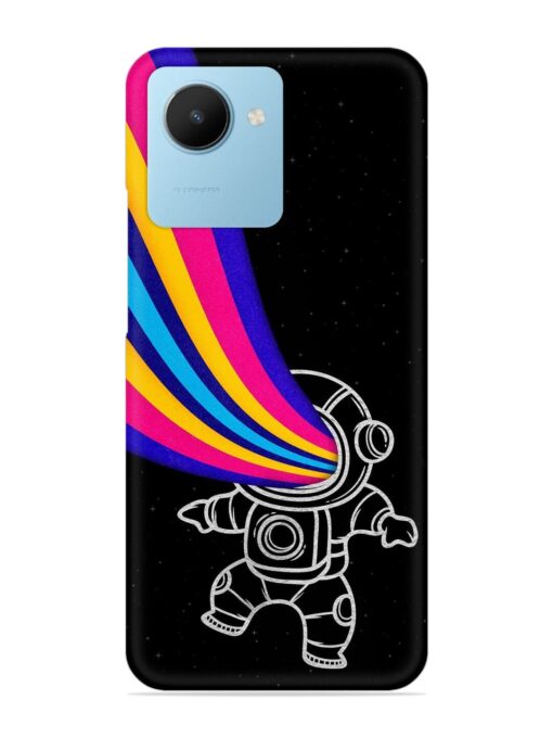 Astronaut Snap Case for Realme C30S Zapvi