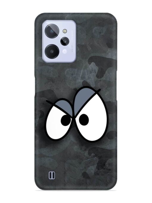 Big Eyes Night Mode Snap Case for Realme C31 Zapvi