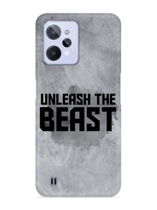 Unleash The Beast Snap Case for Realme C31 Zapvi