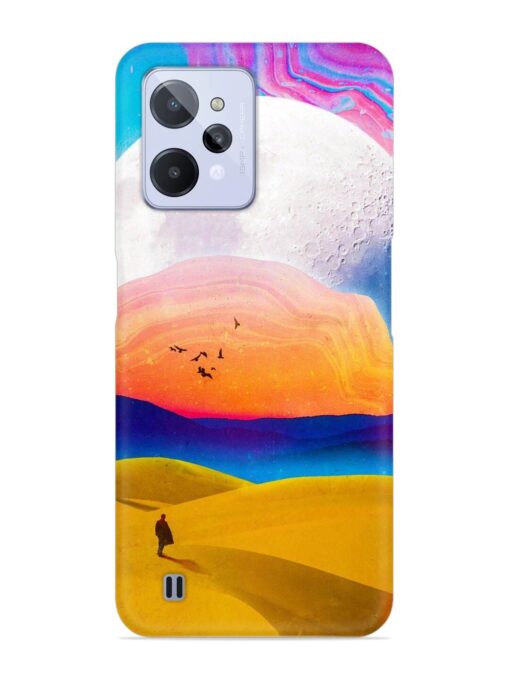 Sandy Desert Snap Case for Realme C31 Zapvi