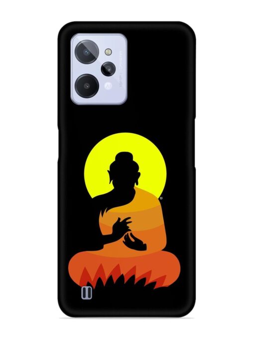 Buddha Art Black Snap Case for Realme C31 Zapvi