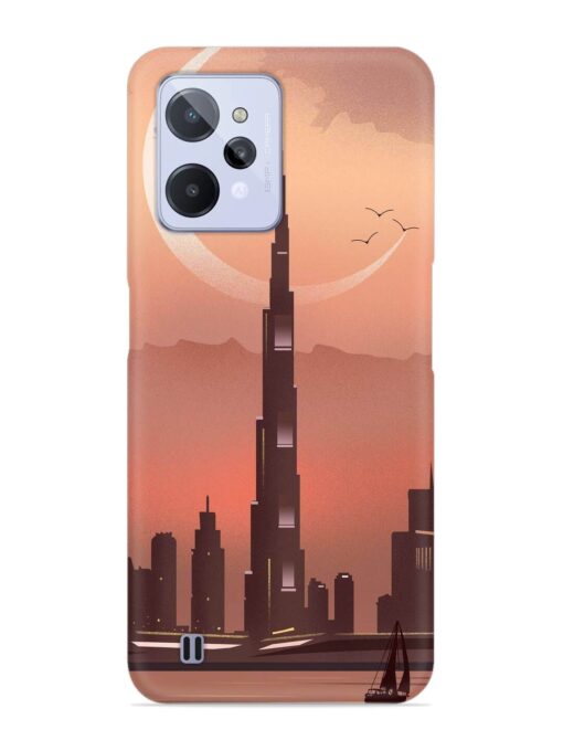 Landmark Burj Khalifa Snap Case for Realme C31 Zapvi