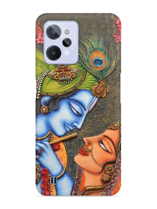 Lord Radha Krishna Flute Art Snap Case for Realme C31 Zapvi