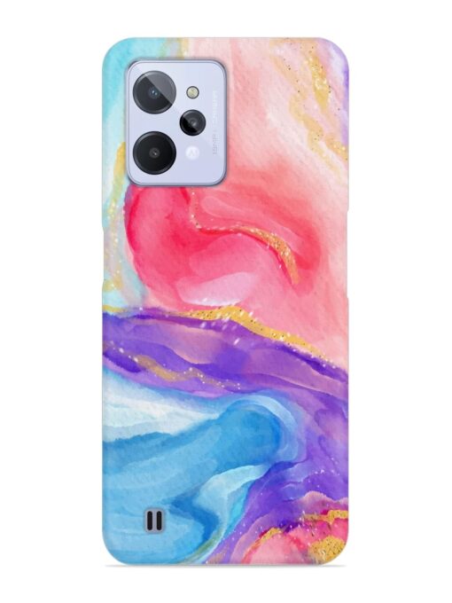 Watercolor Gradient Snap Case for Realme C31