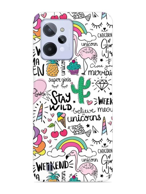 Unicorn Ice Cream Snap Case for Realme C31