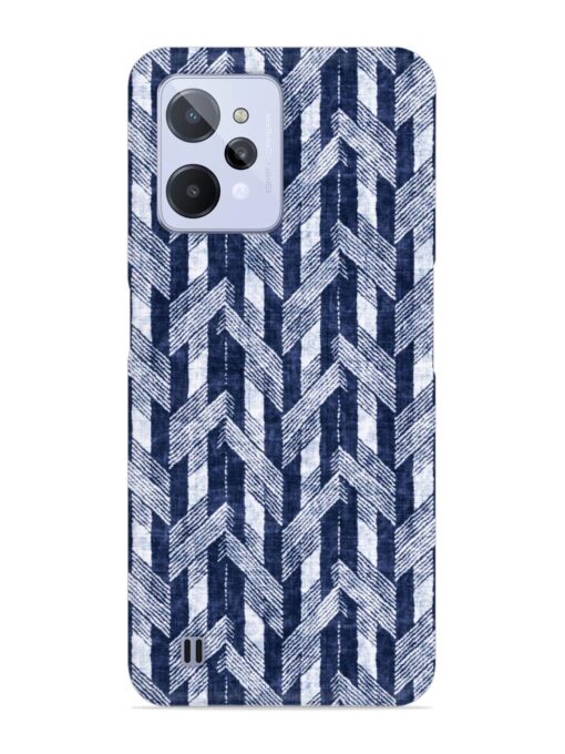 Abstract Herringbone Motif Snap Case for Realme C31