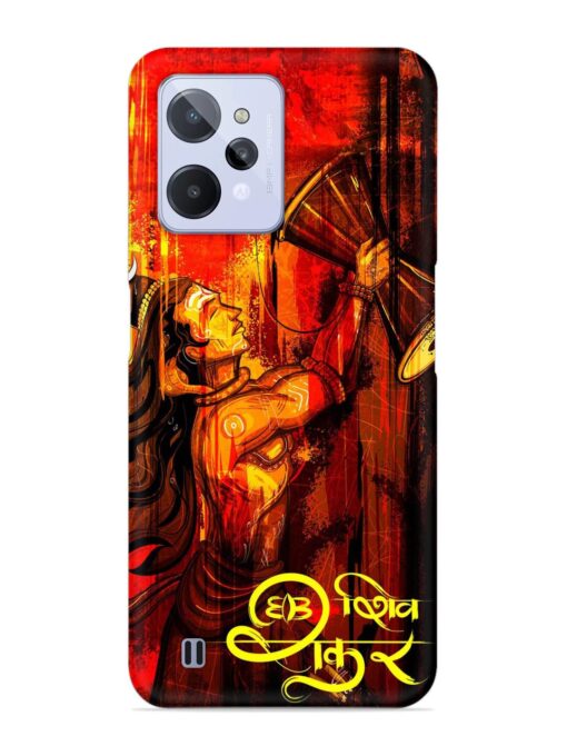 Illustration Lord Shiva Snap Case for Realme C31 Zapvi