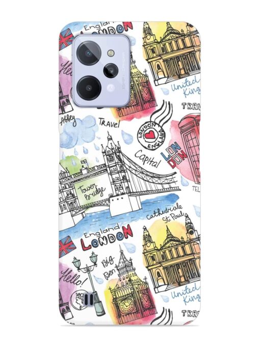 Vector London Landmark Snap Case for Realme C31 Zapvi