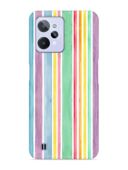 Hand Drawn Watercolor Snap Case for Realme C31