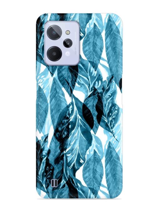 Leaves Pattern Jungle Snap Case for Realme C31