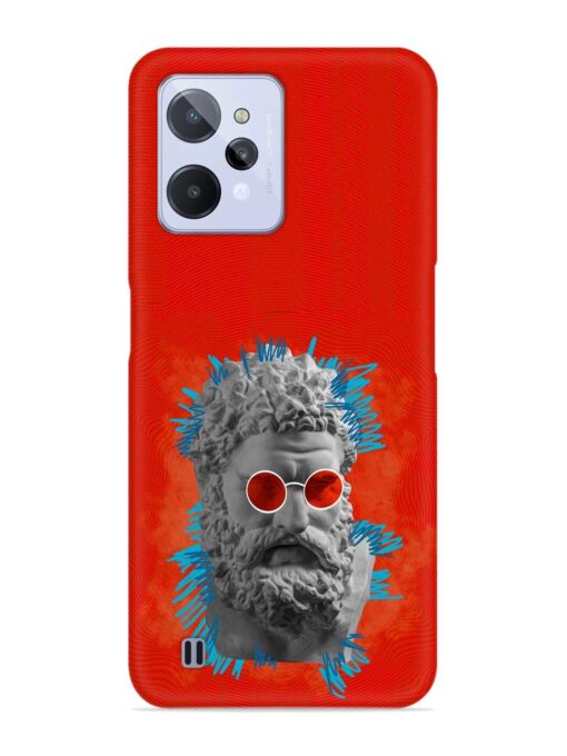 Contemporary Art Concept Snap Case for Realme C31 Zapvi