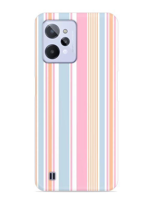 Stripe Seamless Pattern Snap Case for Realme C31