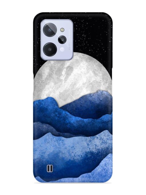 Full Moon Mountain Vector Snap Case for Realme C31 Zapvi