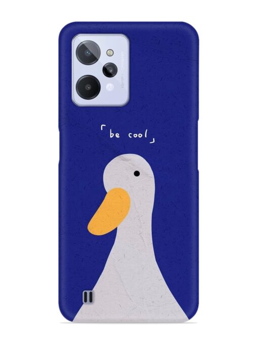 Be Cool Duck Snap Case for Realme C31 Zapvi