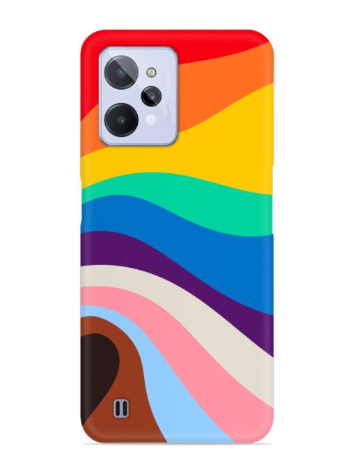 Minimal Pride Art Snap Case for Realme C31 Zapvi